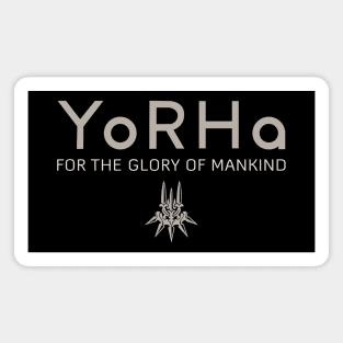 for the glory of mankind Magnet